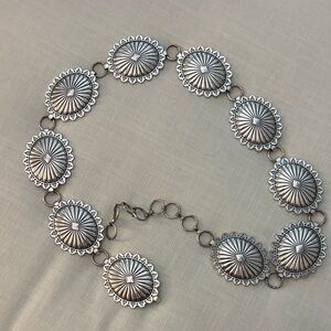 Silver Concho Belt